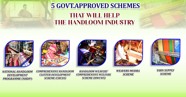 5 GOVT.APPROVED SCHEMES THAT WILL HELP THE HANDLOOM INDUSTRY