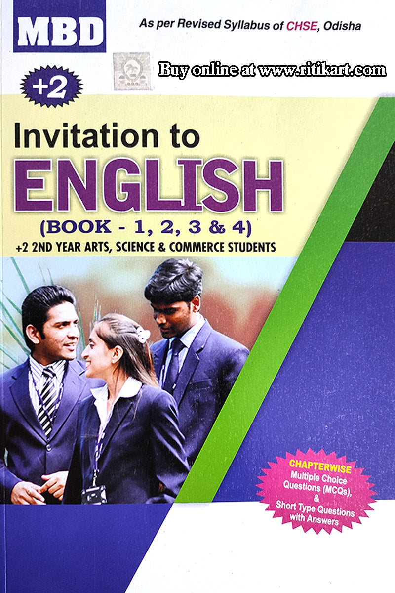 Buy Online Book Invitation To English (Book-1,2,3 and 4) For +2