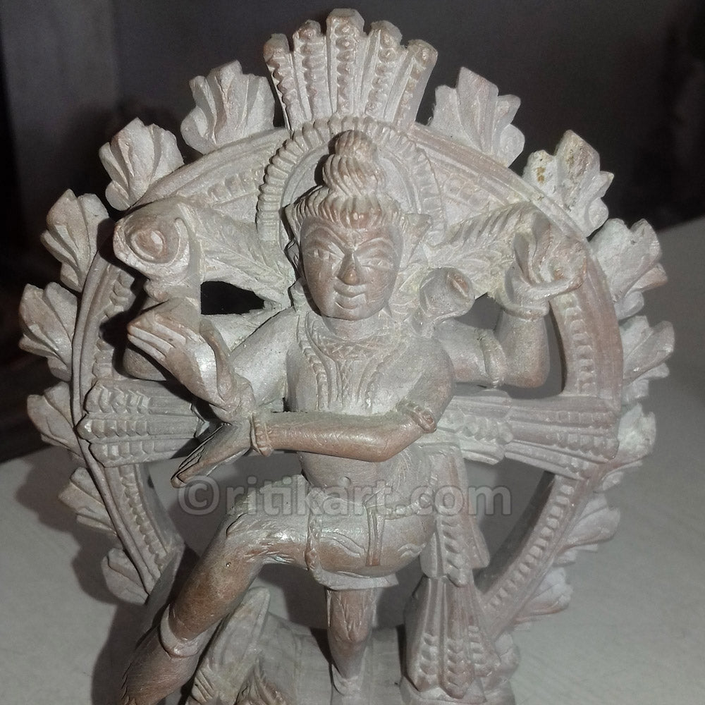 nataraja stone statue