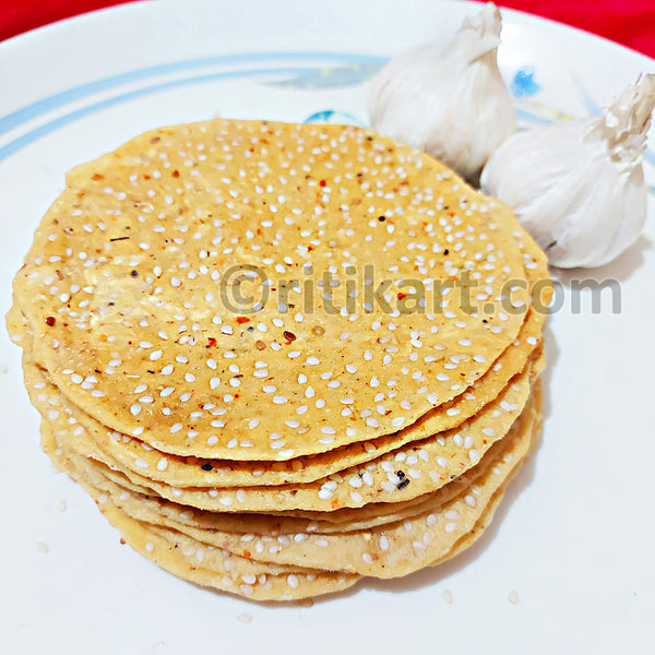 Berhampur Special Rasi Masala Papad(Garlic Flavor) 150gm