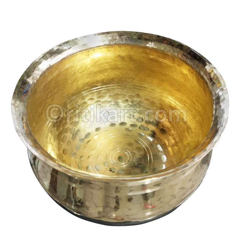 Balakati Pure Brass Cooking Pot/Handi (5 Litres)