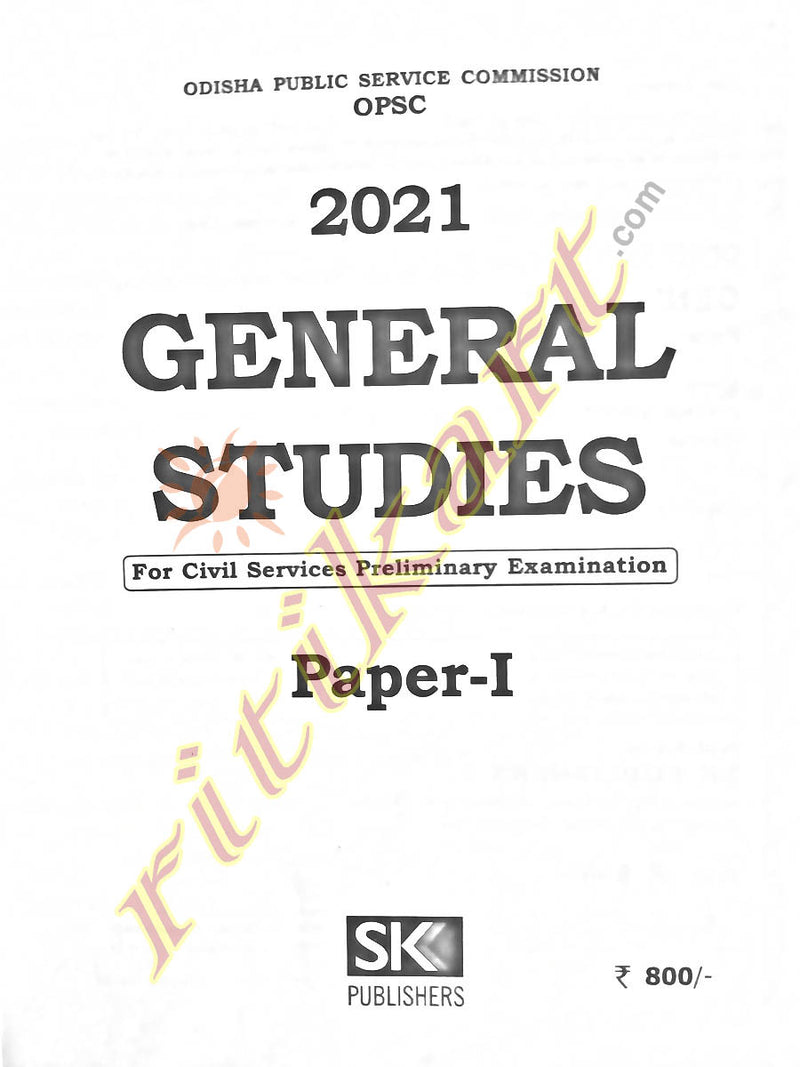 OPSC 2021 General Studies_1