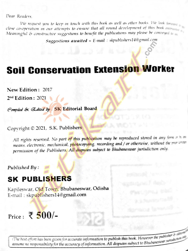 OSSC- Soil Conservation Extension Worker_2