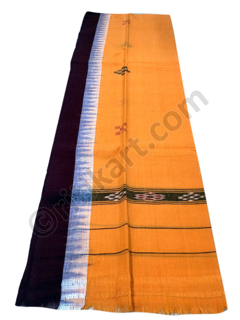 Sambalpuri Handloom Pure cotton Gamuchha with Butti Work
