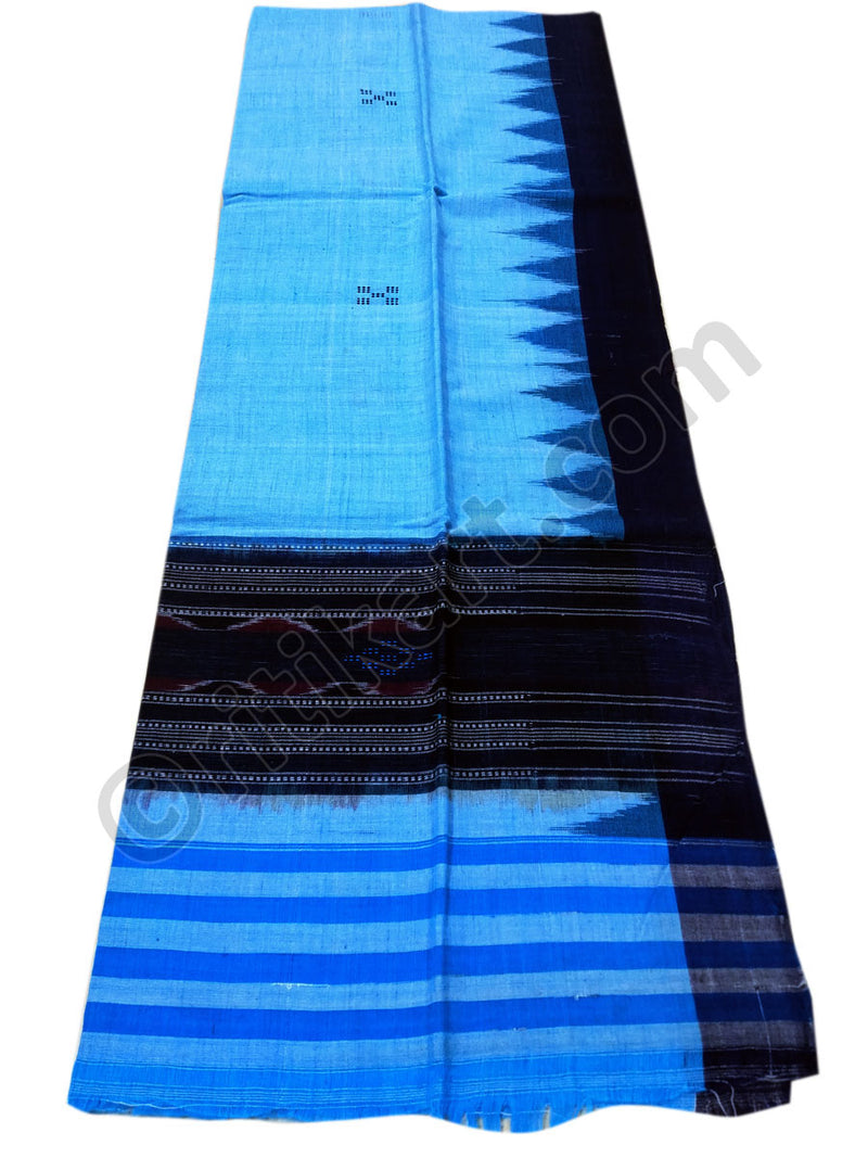 Sambalpuri Handloom Pure cotton Gamuchha with Butti Work