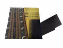 Sambalpuri Salwar Suit Material Black and yellow Color with butty Design