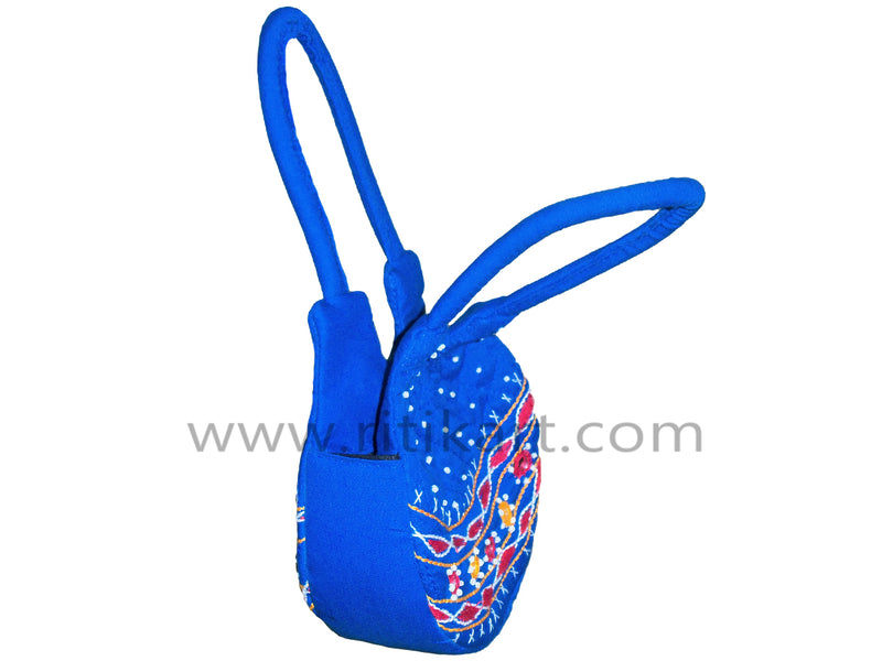 Pipili Hand Made fancy Blue Bag-pc2