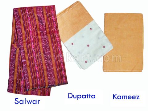 Odisha Sambalpuri Ladies Salwar Suit