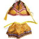 Jagannath Balabhadra Subhadra puja dress 10 inch idol