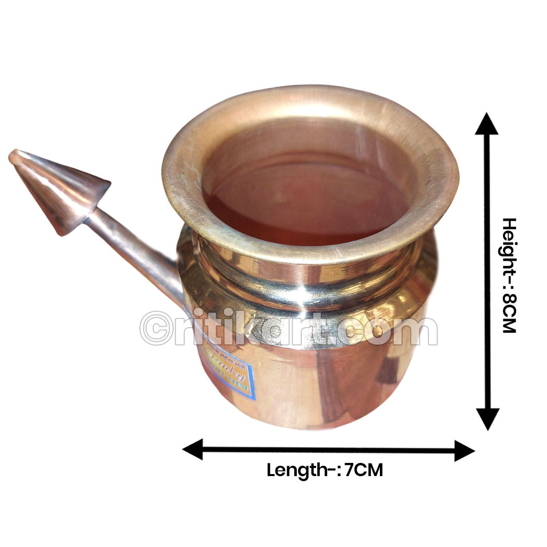 Neti China Buy Online Copper Handcrafted Neti- Ritikart