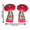 Brass Handcrafted Laxmi Paada.