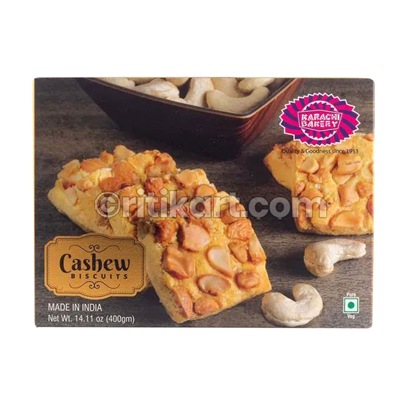 Karachi Famous Cashew Biscuit Regular Pack 400 gms.