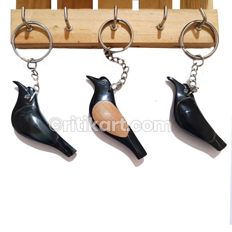 Cow Horn Key Holders  (Set of 3).