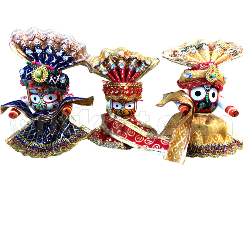 Pagadi Costume for Lord Jagannath Balabhadra Subhadra.