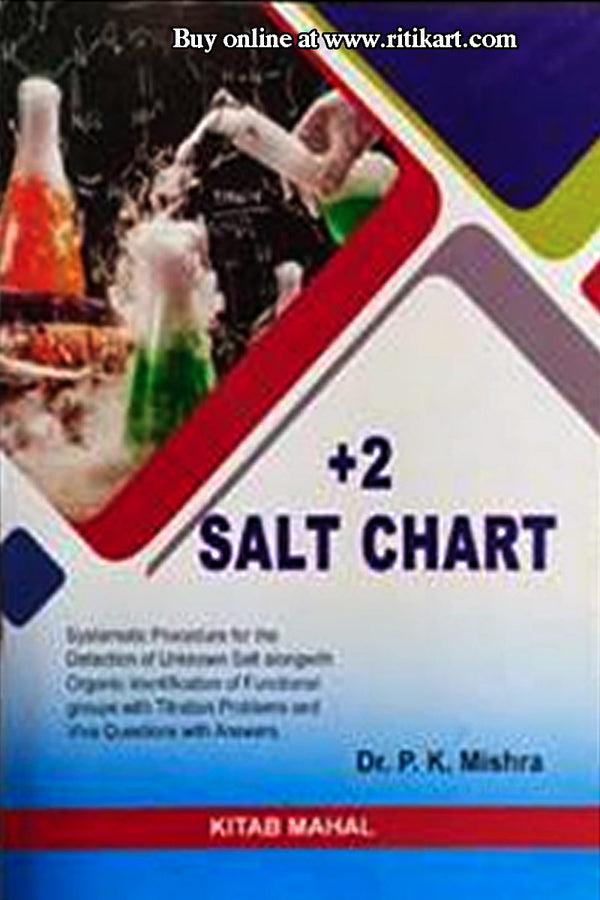 +2 Salt Chart by Dr P.K. Mishra by Dr P.K. Mishra