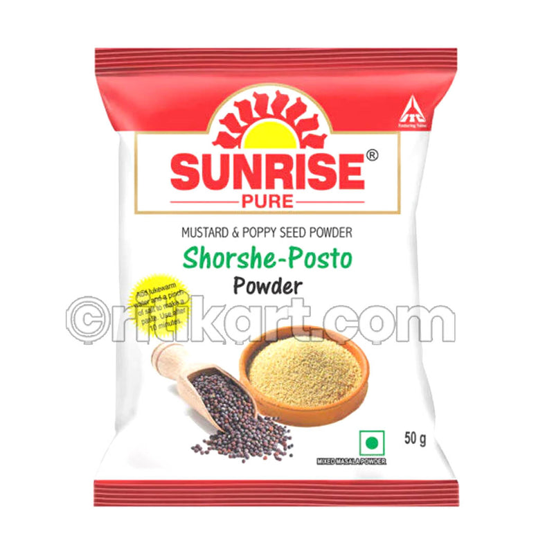 Sunrise Shorshe Posto Powder.