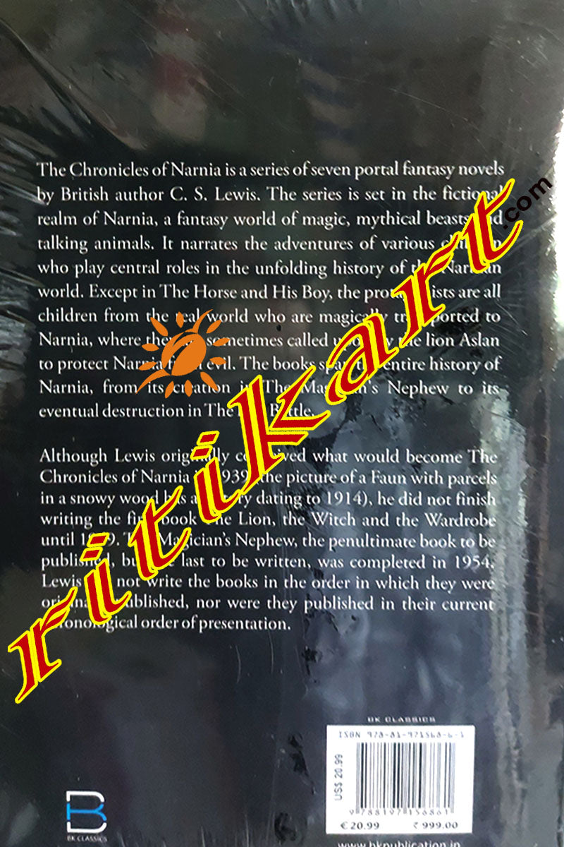 The Chronicles Of Narnia By C. S. Lewis