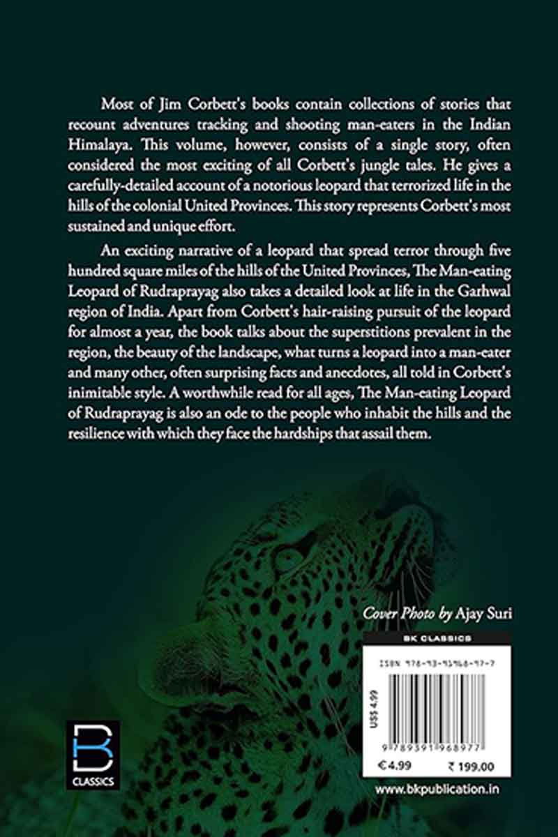 The Man Eating Leopard Of Rudraprayag Book English Book The Man-Eating Leopard Of Rudraprayag By Jim Corbett I