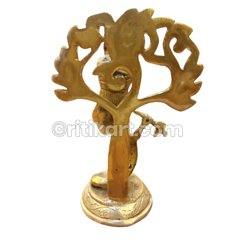 Brass Handcrafted Krishna with Flute