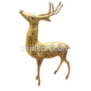 Brass Handcrafted Decorative Dear Statue.