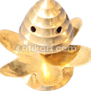 Brass Handcrafted 6 Petals Diya.