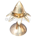 Brass Handcrafted 8 Petals Diya.