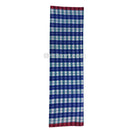 Light Blue Large Check Pattern Sambalpuri Gamucha