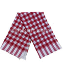 Light Red Large Check Pattern Khordha Gamucha