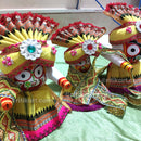 Cotton Pagadi Costume for Lord Jagannath Balabhadra & Subhadra
