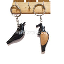 Cow Horn Key Rings (Set of 3).