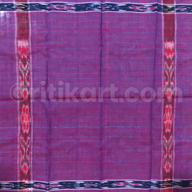 Pure Cotton Purple Sambalpuri Rumal