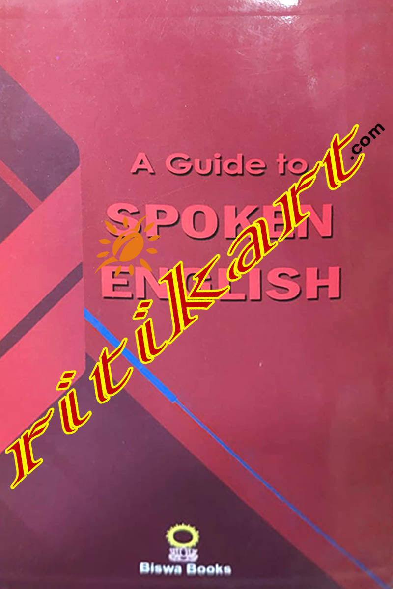 A Guide to Spoken English By K.C. Patnaik