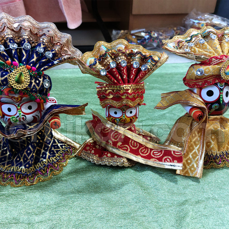 Pagadi Costume for Lord Jagannath Balabhadra Subhadra.