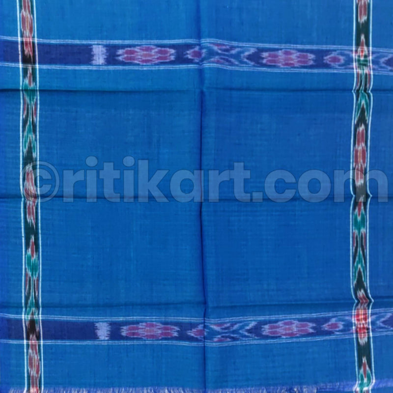 Pure Cotton Blue Sambalpuri Rumal