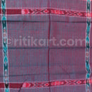 Pure Cotton Maroon Sambalpuri Rumal