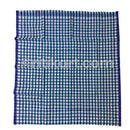 Light Blue Small Check Pattern Sambalpuri Gamucha