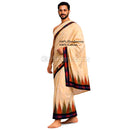 Odisha Heritage Cream Color Sutta Puja Double Kumbha Jodo