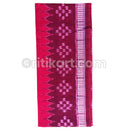 Maroon Pink Cotton Taraboi  Premium Khudabunda Gamucha
