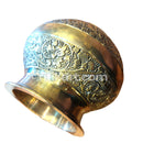 Brass Handcrafted Flower Puja Dhala.