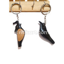 Cow Horn Key Rings (Set of 3).
