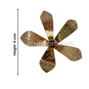 Brass-made Mango Leaf for Puja Kalash_1