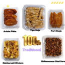 Ethnic Food Gift Box with Pitha Khaja Gaja Khai Kora and Baromaja