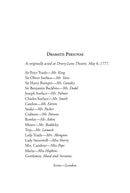 The School for Scandal By Richard Brinsley Sheridan.