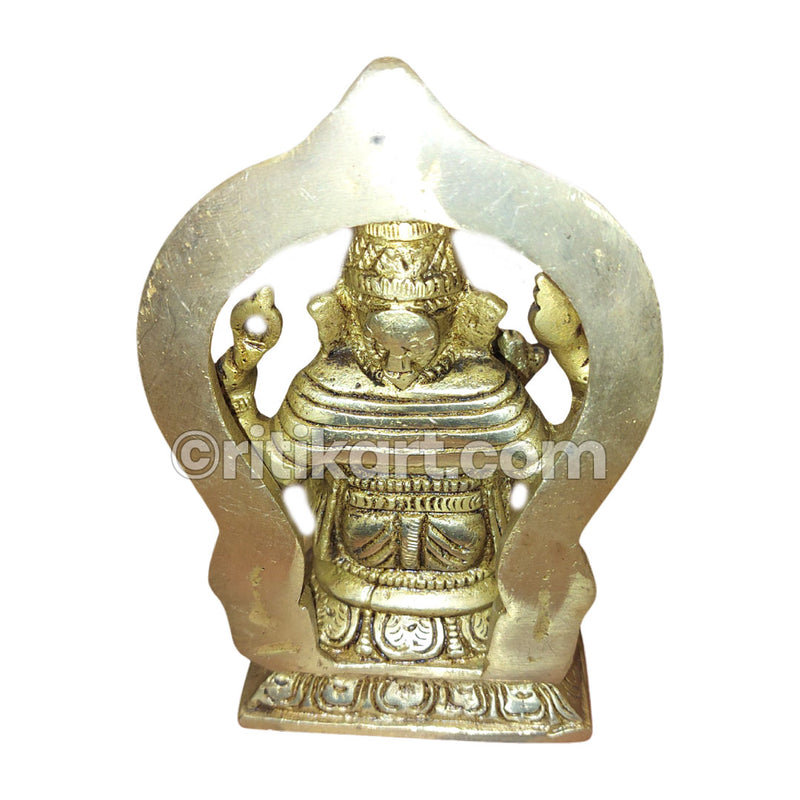 Brass Handcrafted Ganesh Idol.
