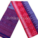 Purple Red Cotton Taraboi  Premium Khudabunda Gamucha