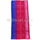Blue Red Cotton Taraboi  Premium Khudabunda Gamucha