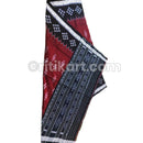 Maroon Black Cotton Taraboi  Premium Khudabunda Gamucha