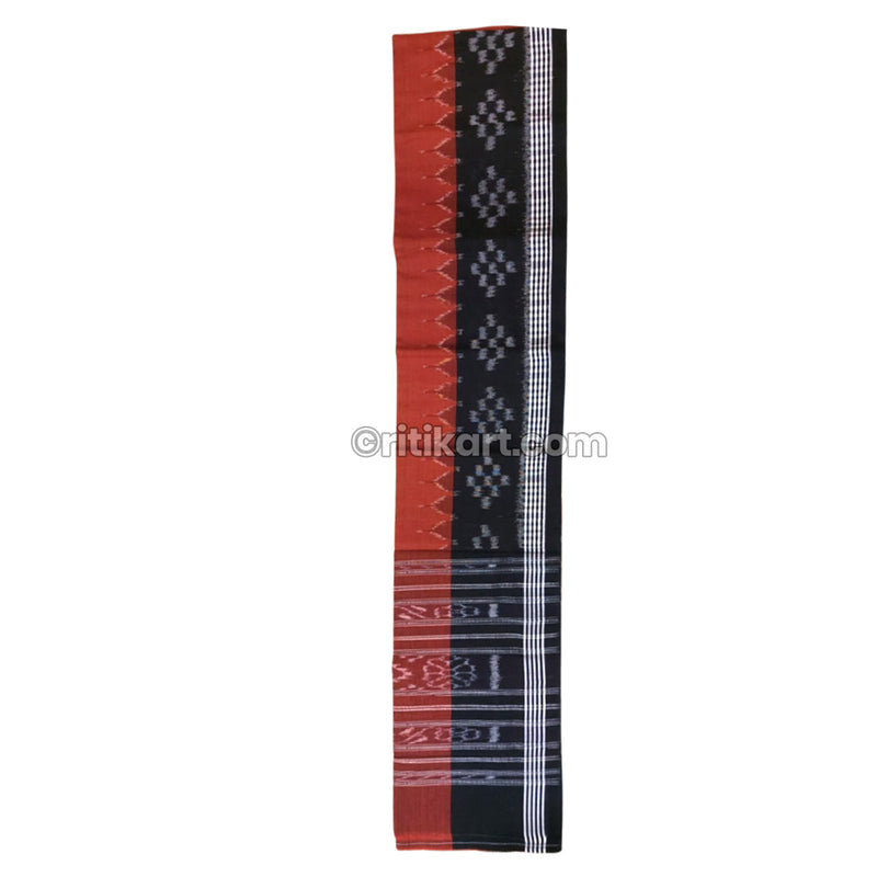 Black Red Cotton Taraboi  Premium Khudabunda Gamucha