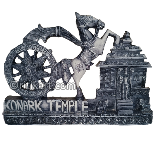 Handcrafted Horse Wheel Konark Temple.