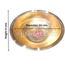 Brass Handcrafted Tasala( Size- XS,S,M,L,XL).